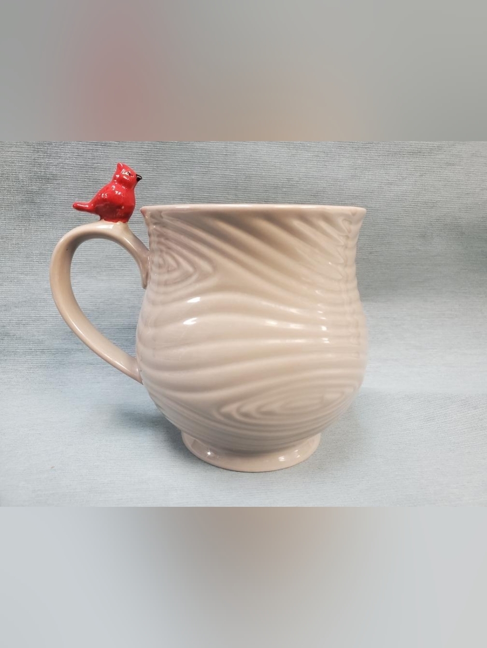 Temp-Tations by Tara Woodland Red Cardinal Bird Mug Cup 16 oz